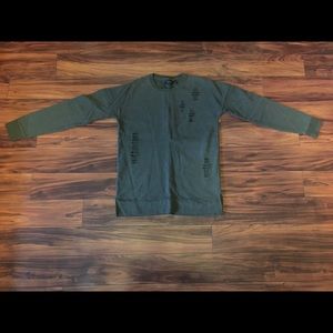 Men’s River Island Distressed Sweatshirt (S)